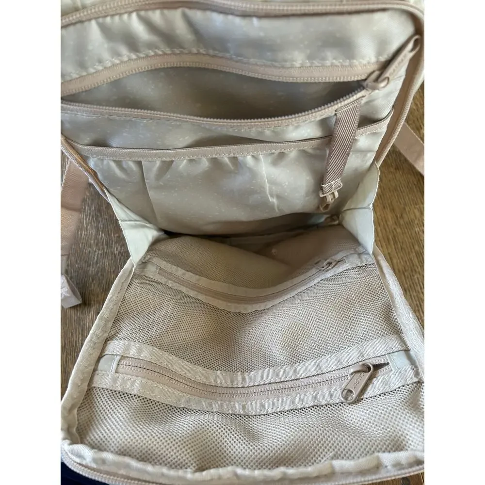 CalPak Terra Backpack in Beige for 14” Laptop Eco Friendly Retail $142 Commuter